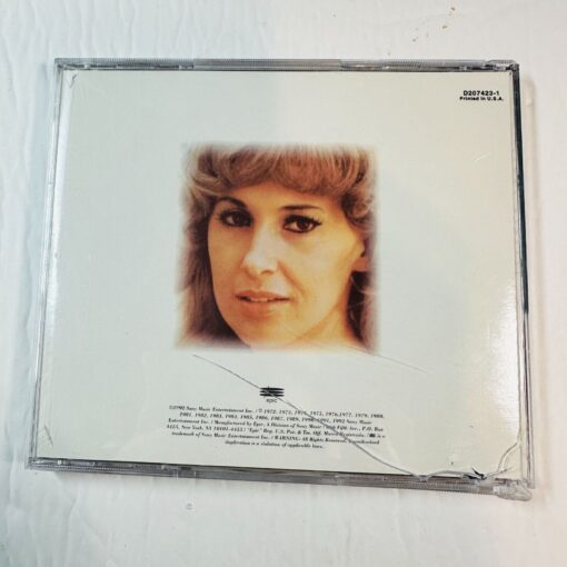 Tammy Wynette Tears Of Fire CD The First Lady Classic Country Music Album 1992 - Image 2