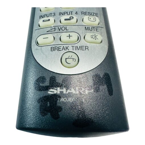 Sharp Projector Remote Control OEM RRMCGA029WJSA Tested Works - Image 2