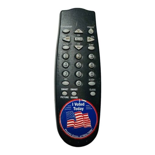 Philips Magnavox RC0732/04 Remote Control Black for 13PR18 19PR15 PR1917