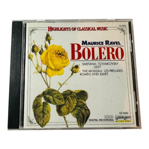 Maurice Ravel Bolero CD Highlights Of Classical Music Laserlight Digital 63 Min
