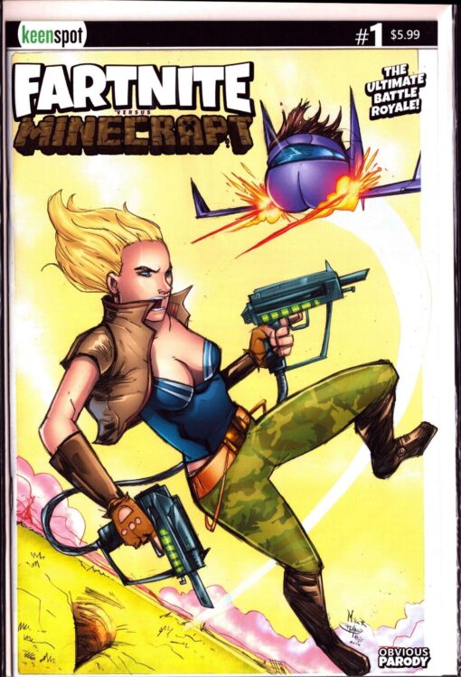 Fartnite versus Minecrapt No 1 The Ultimate Battle Royal Keenspot Obvious Parody - Image 2