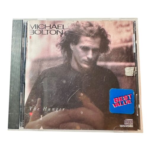Michael Bolton The Hunger CD Album 1987 Classic Soft Rock Ballads Jewel Case