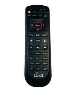 Dish Network Remote Control For TV & DVR 52.0 Model Black Hopper Joey Wally