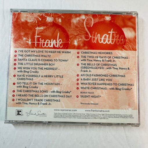Frank Sinatra The Christmas Collection CD Album - Image 2