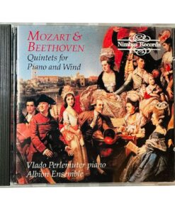Beethoven & Mozart Quintets For Piano & Wind CD Vlado Perlemuter Albion Ensemble