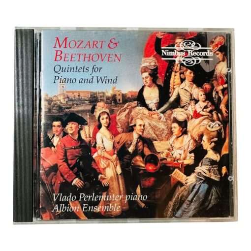 Beethoven & Mozart Quintets For Piano & Wind CD Vlado Perlemuter Albion Ensemble