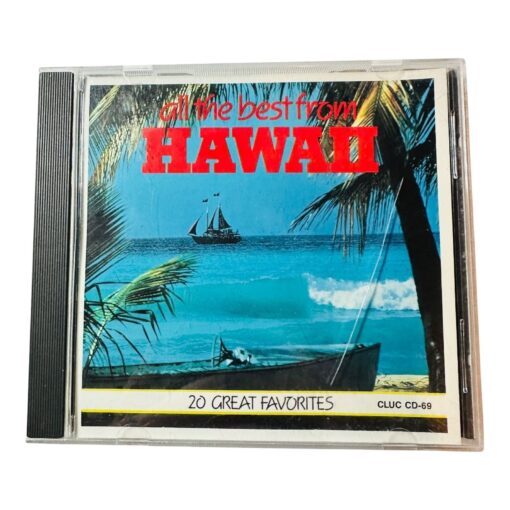 All The Best From Hawaii CD 20 Great Favorites Made In Canada