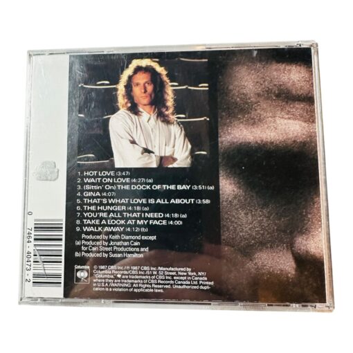 Michael Bolton The Hunger CD Album 1987 Classic Soft Rock Ballads Jewel Case - Image 2