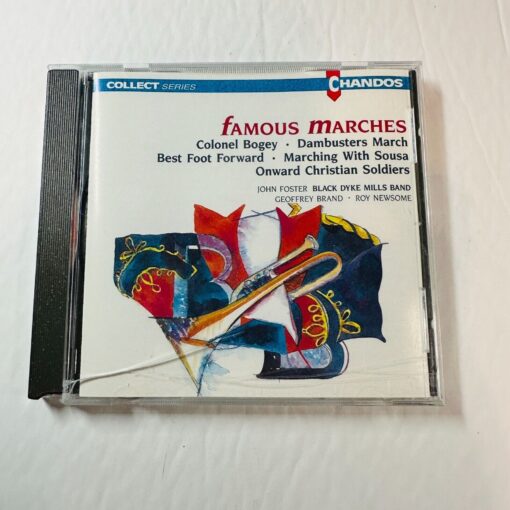 Famous Marches CD John Foster & Black Dyke Mills Band Chandos Collect Series