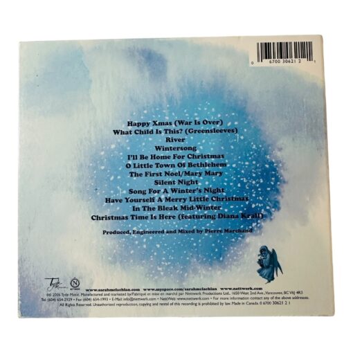 Sarah McLachlan Wintersong Christmas Album CD - Image 2