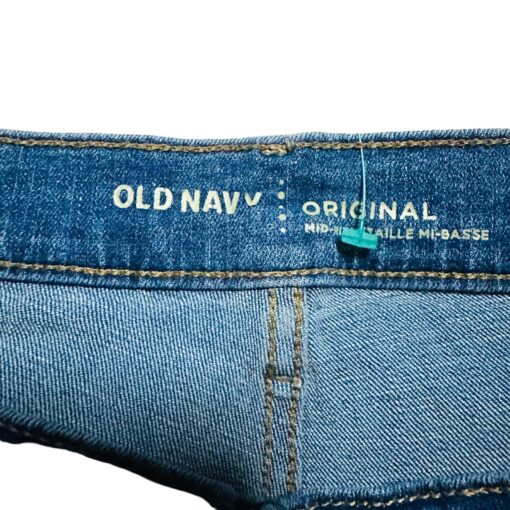 Old Navy Straight Jeans Women's Size 16 Cotton Mid Rise 5 Pocket Denim Blue - Image 5