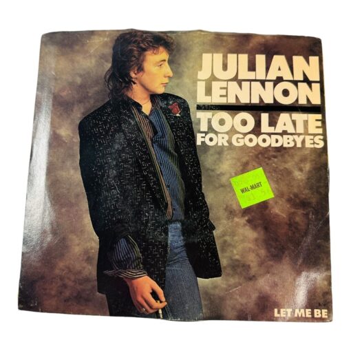 Julian Lennon Too Late For Goodbyes 7" Vinyl Record Single Orig Sleeve 45 RPM