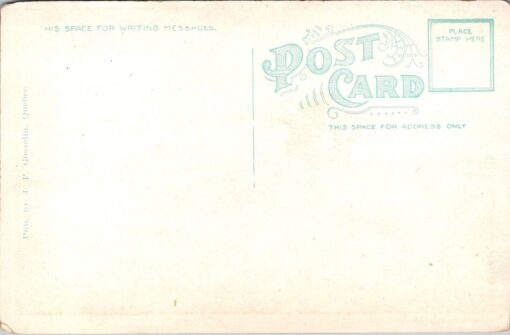 Laval University Quebec Canada Vintage Post Card Unposted DB - Image 2
