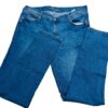 Old Navy Straight Jeans Women's Size 16 Cotton Mid Rise 5 Pocket Denim Blue