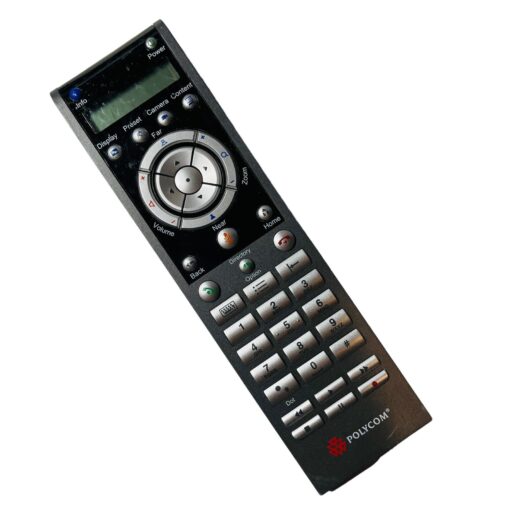 Polycom 20110104 MT10258 Video Conference Remote Control Black