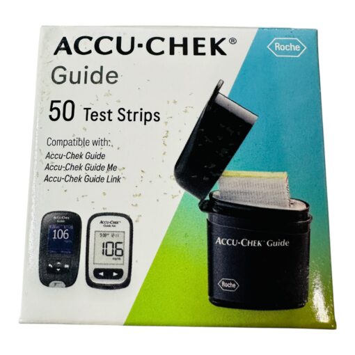 Accu-Chek Guide Test Strips 50 Count Sealed 2026 Exp Roche Diabetic Supply