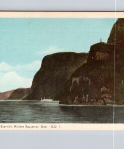 Postcard Cape Eternity and Trinity Quebec 1908 Vintage Postcard Unposted