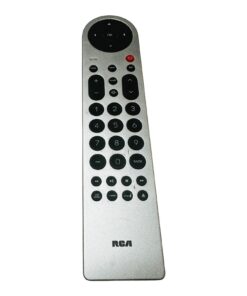 RCA Universal TV Remote Control Model WX15324 Silver Keypad