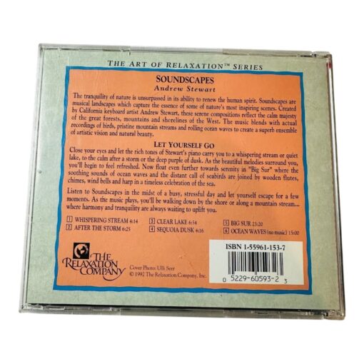 Andrew Stewart Soundscapes CD By The Relaxation Company - Image 2