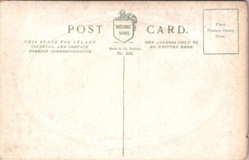 Roman Catholic Cathedral Westminster Embossed Postcard UnPosted - Image 2