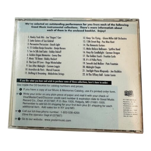 Instrumentally Yours CD Musical Sampler 22 Tracks From Finest Instrumentals - Image 2