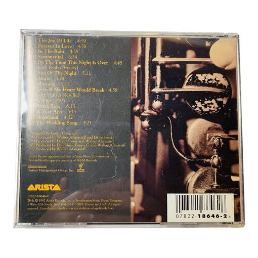 Kenny G Breathless Arista Records The Joy of Life Forever In Love CD 1992 - Image 2
