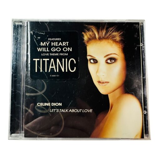 Celine Dion Lets Talk About Love CD Album Featuring My Heart Will Go On Titanic