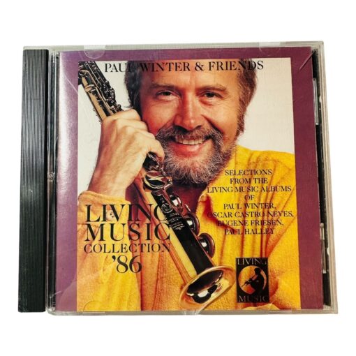 Paul Winter & Friends Living Music Collection '86 CD Jazz Instrumental Album