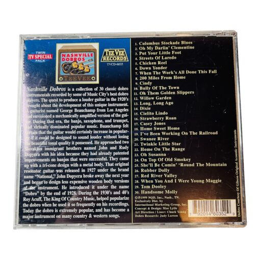 Nashville Dobros, TeeVee 30 Dobro Classics CD Twin TV Special Pack - Image 2