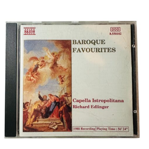 Baroque Favourites CD By Capella Istropolitana & Richard Edlinger