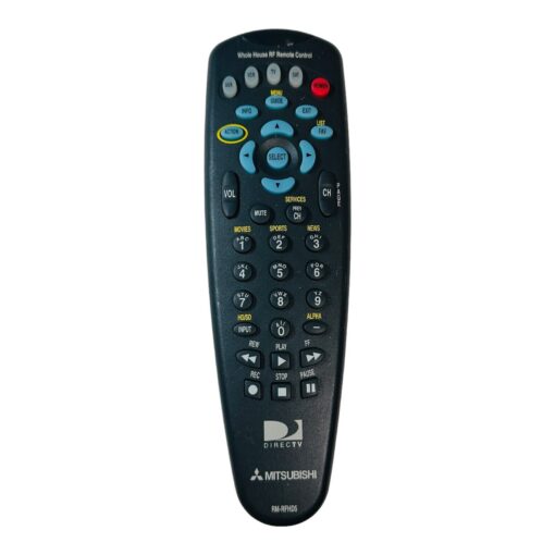 Mitsubishi RM-RFHD5 Remote Control Direct TV Satellite TV Receiver Fully Working