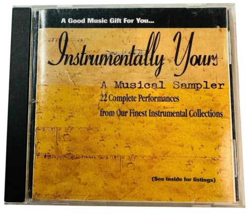 Instrumentally Yours CD Musical Sampler 22 Tracks From Finest Instrumentals