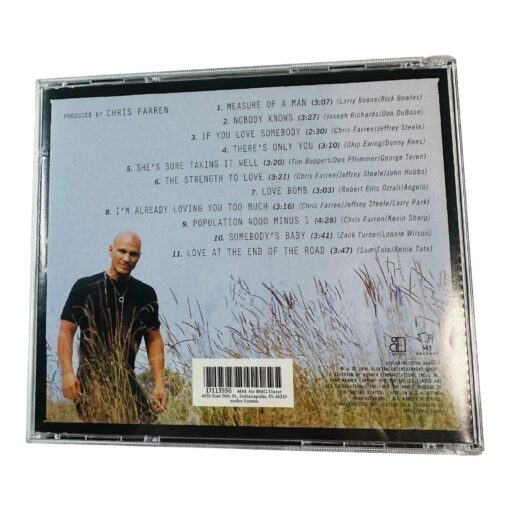 Kevin Sharp CD Measure Of A Man Country Music Album 1996 - Image 2