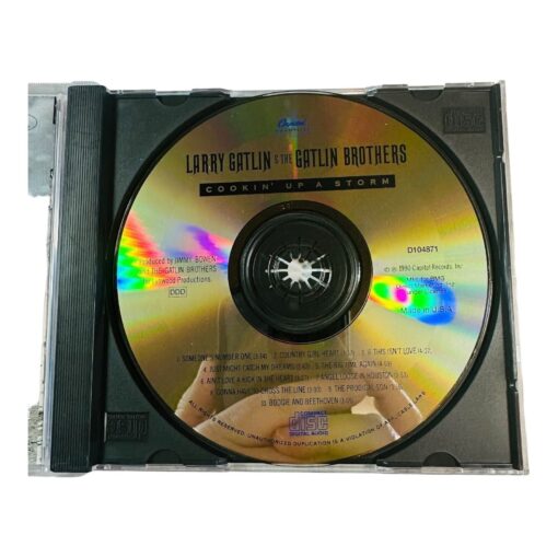 Larry Gatlin & The Gatlin Brothers Cookin' Up A Storm CD Capitol 1990 - Image 3