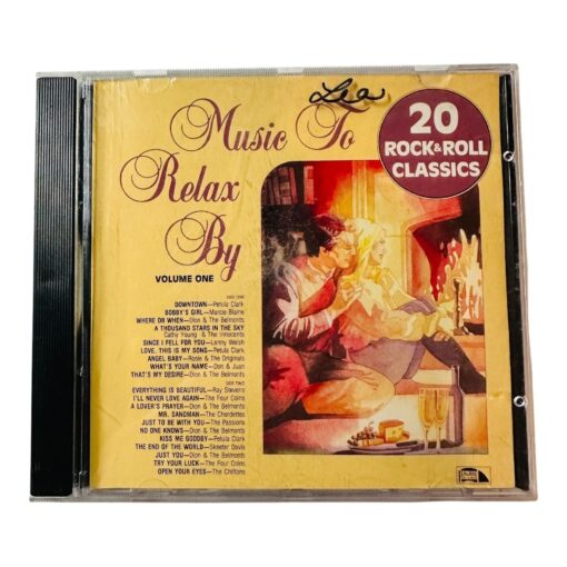 Music To Relax By CD Volume One 20 Rock & Roll Classics Various Artists Retro