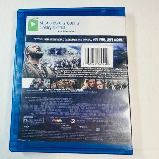 Noah Blu-Ray Russell Crowe Library Edition - Image 2