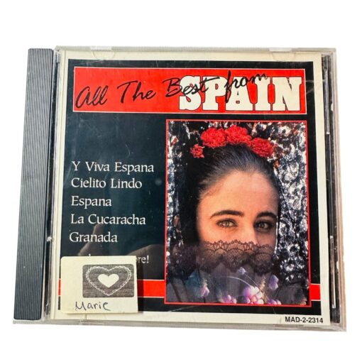 All The Best From Spain Spanish Music CD Collection 16 Traditional Songs