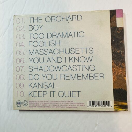 Ra Ra Riot "The Orchard" CD Album 2010 - Image 2