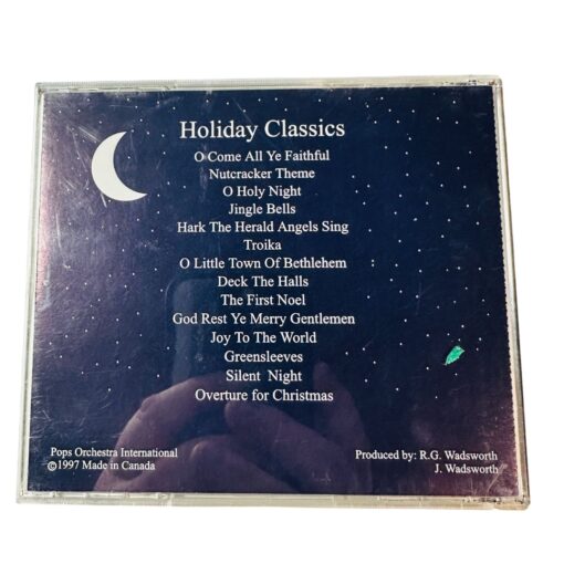 Merry Christmas Holiday Classics CD By Precision Media Group Pops Orchestra - Image 2