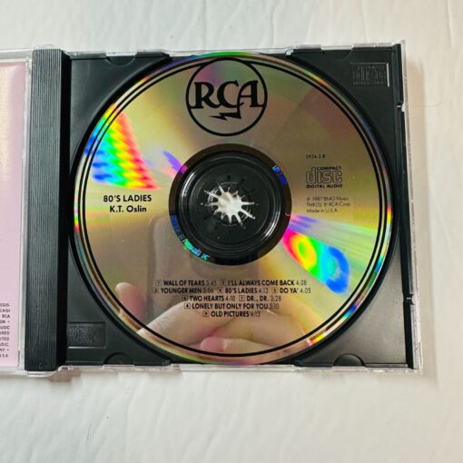 K.T. Oslin 80s Ladies CD Album 1987 RCA Country Pop Music Collectible - Image 3