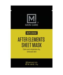 M. Skin Care After Elements Facial Sheet Mask Treatment for Men