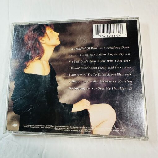 Patty Loveless "When Fallen Angels Fly" CD Album 1994 Sony Music Entertainment - Image 2