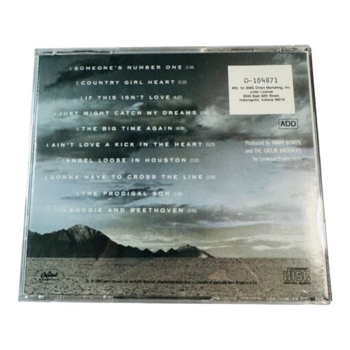 Larry Gatlin & The Gatlin Brothers Cookin' Up A Storm CD Capitol 1990 - Image 2