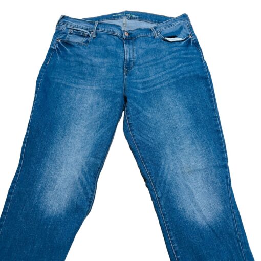 Old Navy Straight Jeans Women's Size 16 Cotton Mid Rise 5 Pocket Denim Blue - Image 2