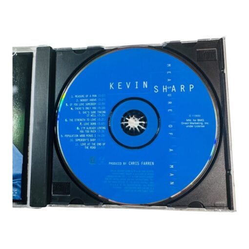 Kevin Sharp CD Measure Of A Man Country Music Album 1996 - Image 3