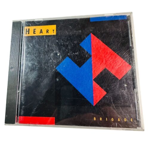Heart "Brigade" CD Album 1990 Rock Music Jewel Case Original Artwork