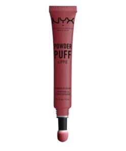 NYX Powder Puff Lippie Lip Cream Liquid Lipstick Squad Goals Tea Rose Pink
