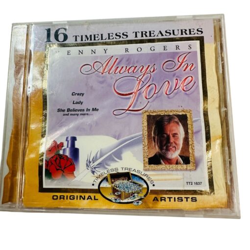 Kenny Rogers Always In Love CD 16 Timeless Treasures Original Artists TT2 1637