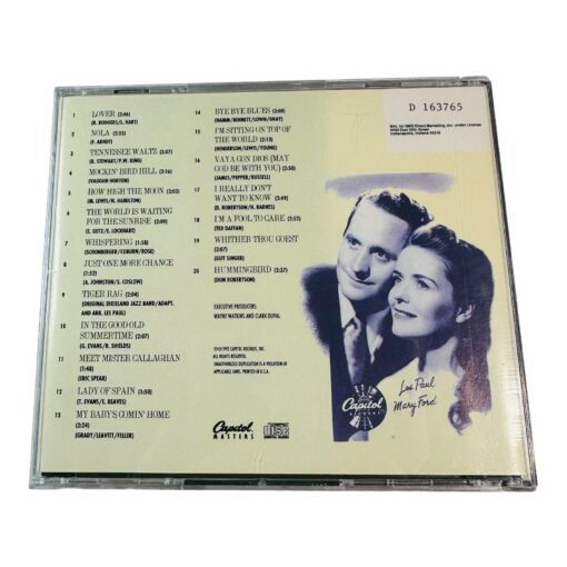 Les Paul & Mary Ford The Best Of The Capitol Masters CD - Image 2