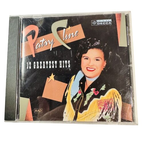 Patsy Cline 12 Greatest Hits CD Album Original Decca MCA Records